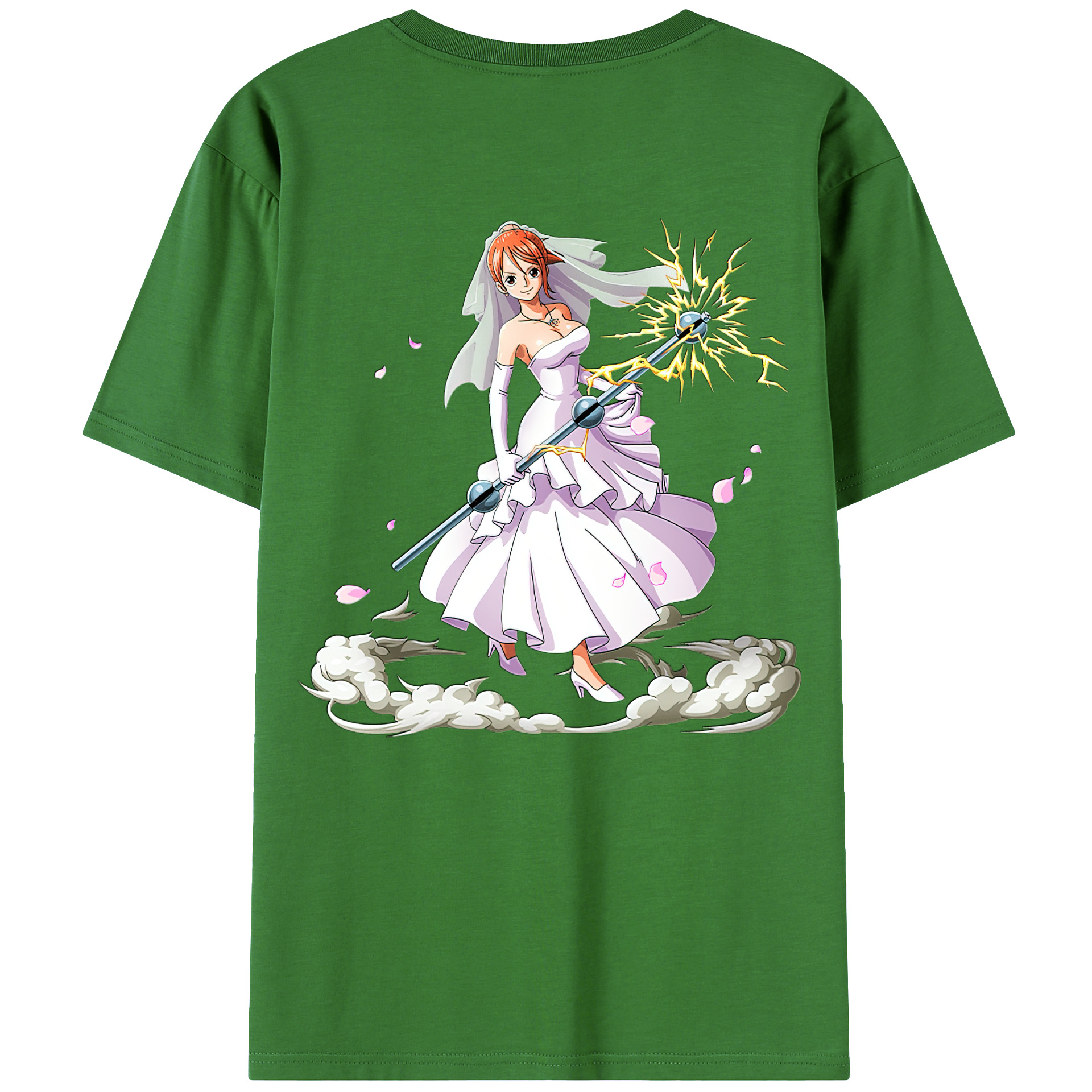 （画像用） ワンピース ナミ ONE PIECE Nami レディース半袖Tシャツ(バックプリント)